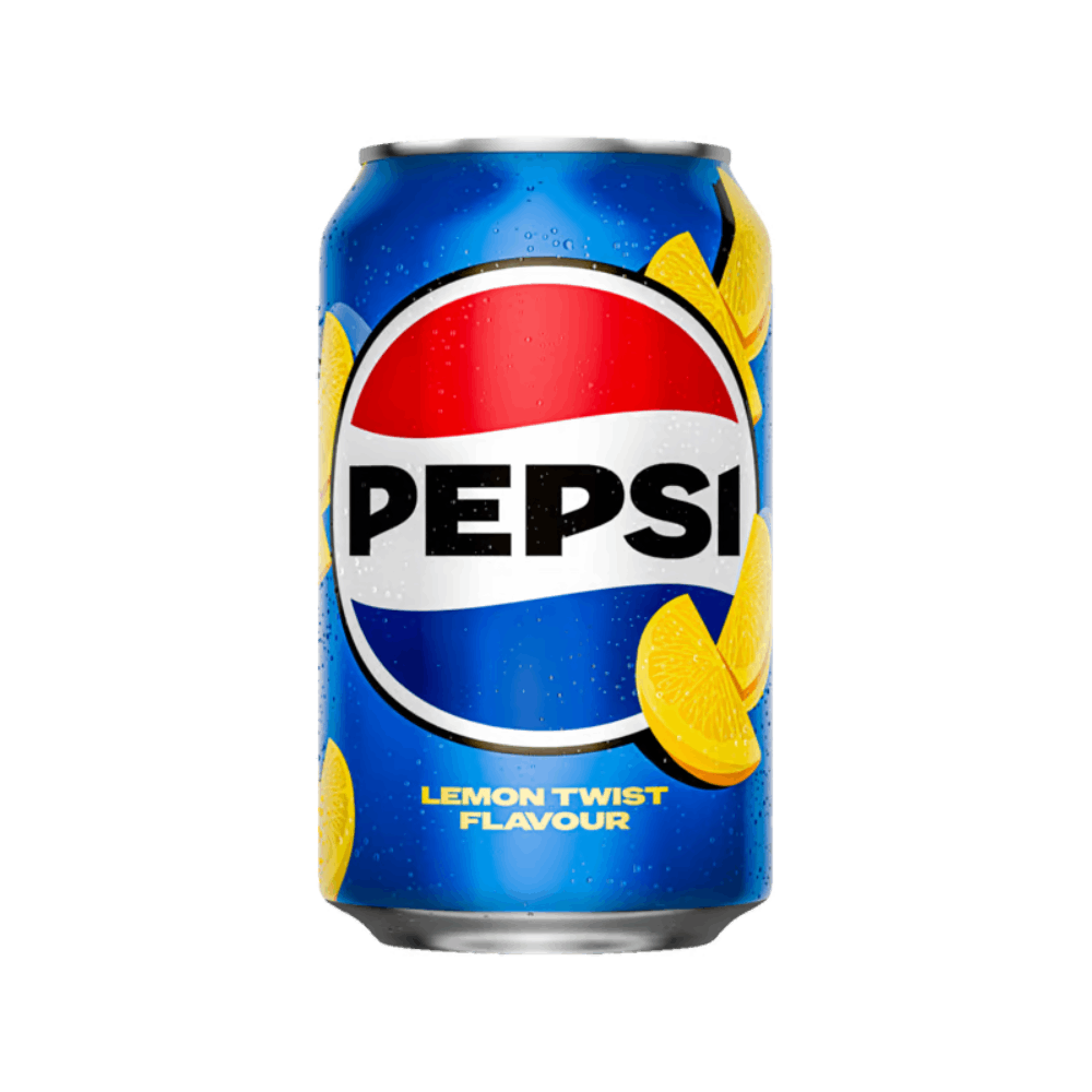 Pepsi Twist (Original) – Lemon Soda fra 2000’erne | 24x33cl. – YourGen ApS